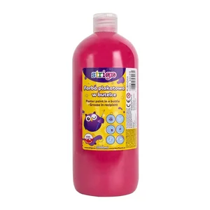 Farba plakatowa Strigo butelka 1000 ml rubinowy