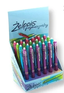 Żelopis wymazywalny niebieski (24szt) Żelopis wymazywalny niebieski (24szt)