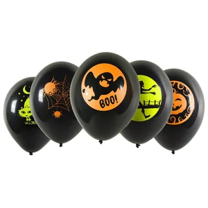 Balony z neonowym nadrukiem 5szt Balony z neonowym nadrukiem 5szt