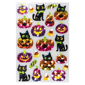 Naklejki metalizowane halloweenowe Naklejki metalizowane halloweenowe
