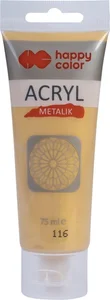 Farba akrylowa Happy Color 75ml - delikatne złoto (HA 7370 0075-116)