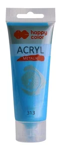 Farba akrylowa 75ml, metalik - niebieski perłowy (457121)