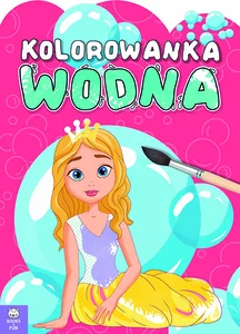 Kolorowanka wodna Królewny