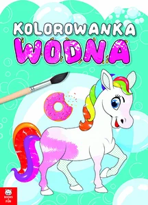 Kolorowanka wodna Kucyki