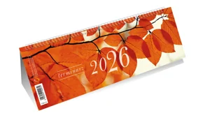 Kalendarz 2026 ze spiralką 1/2 formatu A4 poziomy Kalendarz 2026 ze spiralką 1/2 formatu A4 poziomy