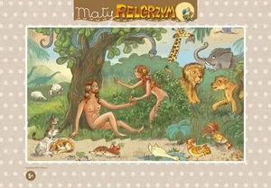 Puzzle 15 Mały Pielgrzym - Adam i Ewa