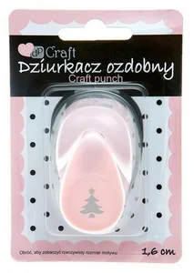 Dziurkacz ozdobny 1,6cm choinka Dziurkacz ozdobny 1,6cm choinka