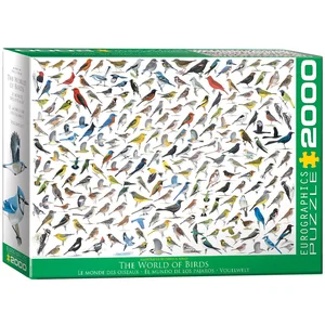 Puzzle 2000 The World of Birds 8220-0821 Puzzle 2000 The World of Birds 8220-0821