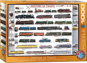 Puzzle 1000 History of Trains 6000-0251 Puzzle 1000 History of Trains 6000-0251
