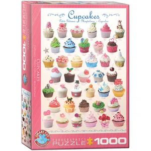 Puzzle 1000 Cupcakes 6000-0409 Puzzle 1000 Cupcakes 6000-0409
