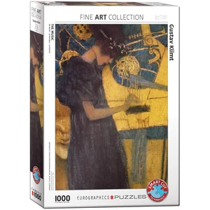 Puzzle 1000 The Music by Gustav Klimt 6000-1991 Puzzle 1000 The Music by Gustav Klimt 6000-1991