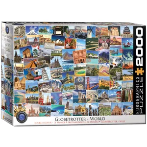 Puzzle 2000 Globetrotter World 8220-5480 Puzzle 2000 Globetrotter World 8220-5480