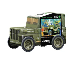 Puzzle 550 TIN Military Jeep 8551-5598 Puzzle 550 TIN Military Jeep 8551-5598