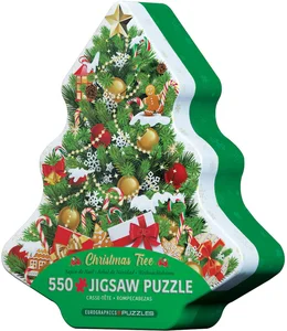 Puzzle 550 TIN Christmas Tree 8551-5663 Puzzle 550 TIN Christmas Tree 8551-5663