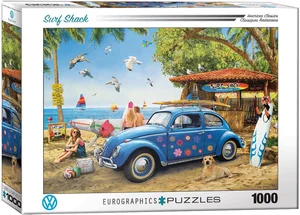 Puzzle 1000 EG-VW Beetle Surf Shack 6000-5683 Puzzle 1000 EG-VW Beetle Surf Shack 6000-5683