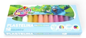 Plastelina pastelowa 12 kolorów Plastelina pastelowa 12 kolorów