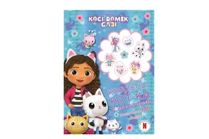Koci Domek Gabi Książecz-kot-ka z naklejkami