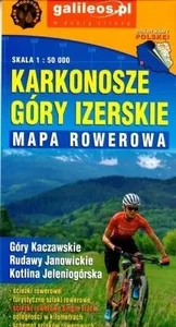 Karkonosze, Góry Izerskie. Mapa rowerowa w skali 1:50 000