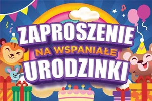 Zaproszenie Urodziny (10szt) Zaproszenie Urodziny (10szt)