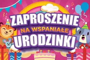 Zaproszenie Urodziny (10szt) Zaproszenie Urodziny (10szt)