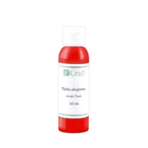 Farba akrylowa czerwona 60ml Farba akrylowa czerwona 60ml