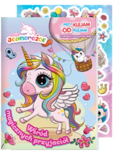 Moje Jednorożce Przyklejam Odklejam część 1. Wśród magicznych przyjaciół
