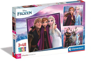 Puzzle 3x48 Super Kolor Frozen