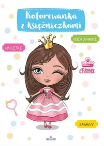 Kolorowanka z księżniczkami Kolorowanka z księżniczkami
