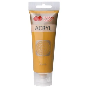 Farba akrylowa 75ml ochra tubka Happy Color