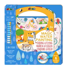 Magiczny obraz wodny - Jazda konna i latanie Magiczny obraz wodny - Jazda konna i latanie