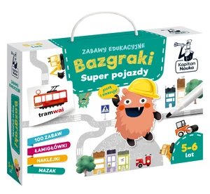 Zabawy edukacyjne Bazgraki Super pojazdy Zabawy edukacyjne Bazgraki Super pojazdy