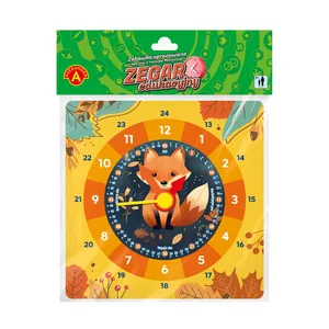 Zegar edukacyjny Lis Zegar edukacyjny Lis