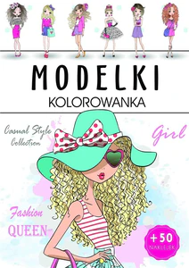 Modelki kolorowanka Modelki kolorowanka