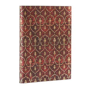 Notatnik w linie Paperblanks Red Velvet Ultra Flexi