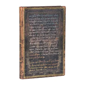 Notatnik w linie Paperblanks Michelangelo, Handwriting Mini Flexi