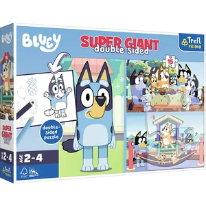 Puzzle Giant Przygoda z Bluey 15 Puzzle Giant Przygoda z Bluey 15