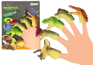 Nakładki na Palce Dinozaury 5el Nakładki na Palce Dinozaury 5el