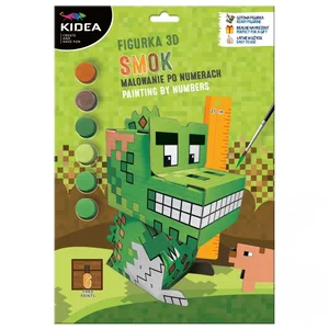 Figurka 3D malowanie po numerach Game Smok Kidea Figurka 3D malowanie po numerach Game Smok Kidea