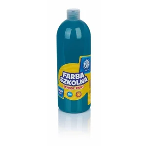 Farba szkolna turkusowa 1000ml ASTRA Farba szkolna turkusowa 1000ml ASTRA
