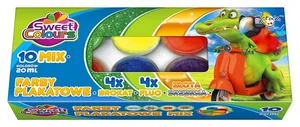 Farby plakatowe 10 kolorów 20ml Farby plakatowe 10 kolorów 20ml