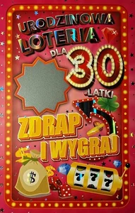 Karnet Urodziny 30 damskie Karnet Urodziny 30 damskie