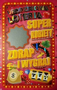 Karnet Urodziny damskie Karnet Urodziny damskie