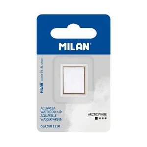 Farba akwarelowa w kostce śnieżnobiała MILAN Farba akwarelowa w kostce śnieżnobiała MILAN