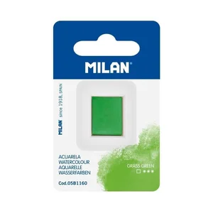 Farba akwarelowa w kostce zieleń traw MILAN Farba akwarelowa w kostce zieleń traw MILAN