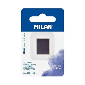 Farba akwarelowa w kostce błękit oceanu MILAN Farba akwarelowa w kostce błękit oceanu MILAN