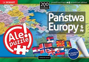 Puzzle Państwa Europy 200