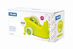 Podwójny dyspenser do taśmy Acid żółty