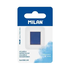 Farba akwarelowa kostka błękit indygo MILAN Farba akwarelowa kostka błękit indygo MILAN