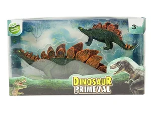 Zestaw 2 dinozaurów 32x18cm Zestaw 2 dinozaurów 32x18cm