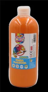 Farba plakatowa oranż 1000ml Farba plakatowa oranż 1000ml